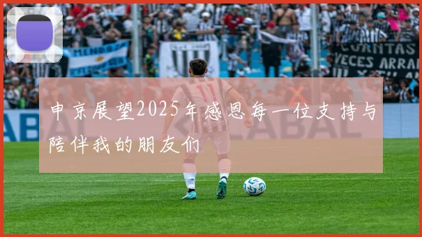 申京展望2025年感恩每一位支持与陪伴我的朋友们